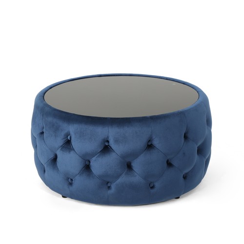 Modern round home velvet - modern,