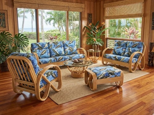 Kauai rattan living room - kauai,
