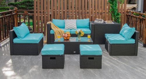 Patiojoy patio 8pcs rattan - patiojoy,