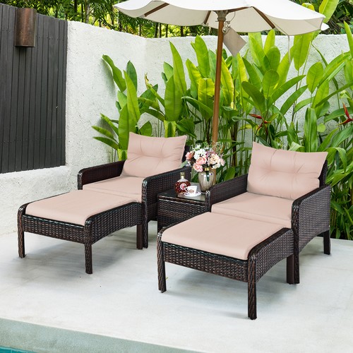 Patiojoy 5pc rattan furniture - patiojoy,