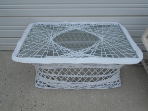 Fiberglass coffee table - fiberglass,