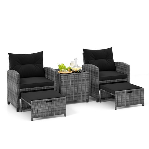 Patio piece rattan furniture - patio, 5