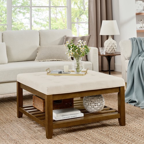 Upholstered coffee table - upholstered,