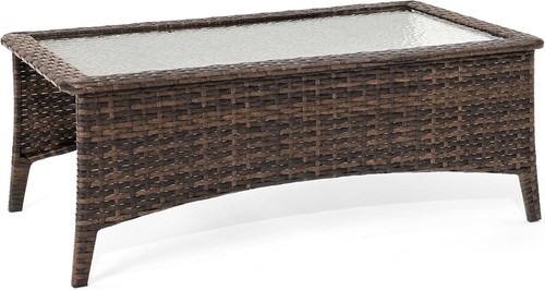 Wicker coffee table - wicker,