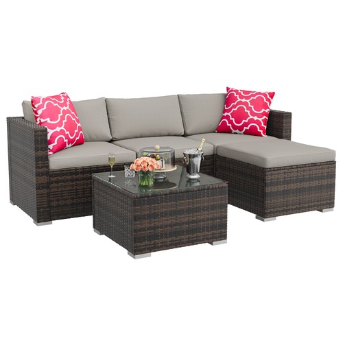 Piece patio furniture - piece,