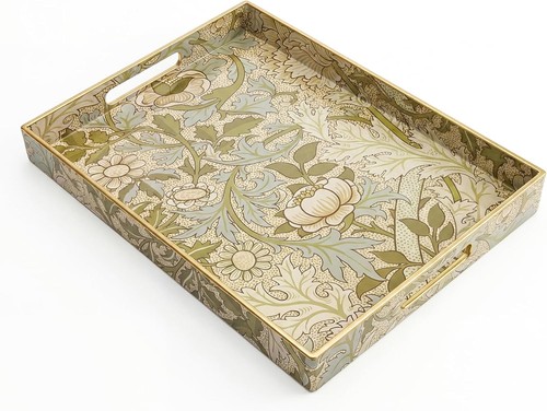 Large serving tray with - large,